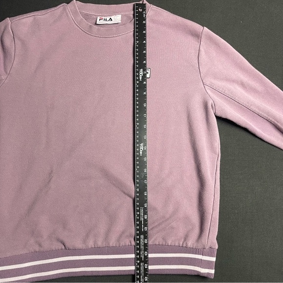 Fila Men's Lavender Crewneck Sweater - Picture 6 of 6